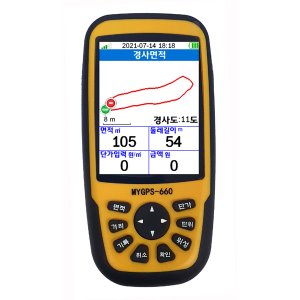 MYGPS-660AV 면적측정용 GPS  면적측정 전용GPS