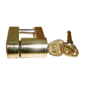 커플러 자물쇠 (열쇠2개포함) -트레일러 도난방지